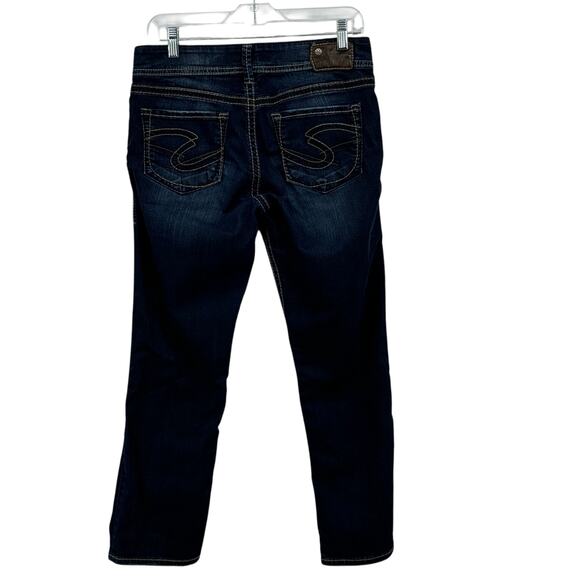 Silver Suki Capri Jeans Women's SZ 29 Blue Everyday Comfort Weekend Y2K Cropped - Picture 1 of 10
